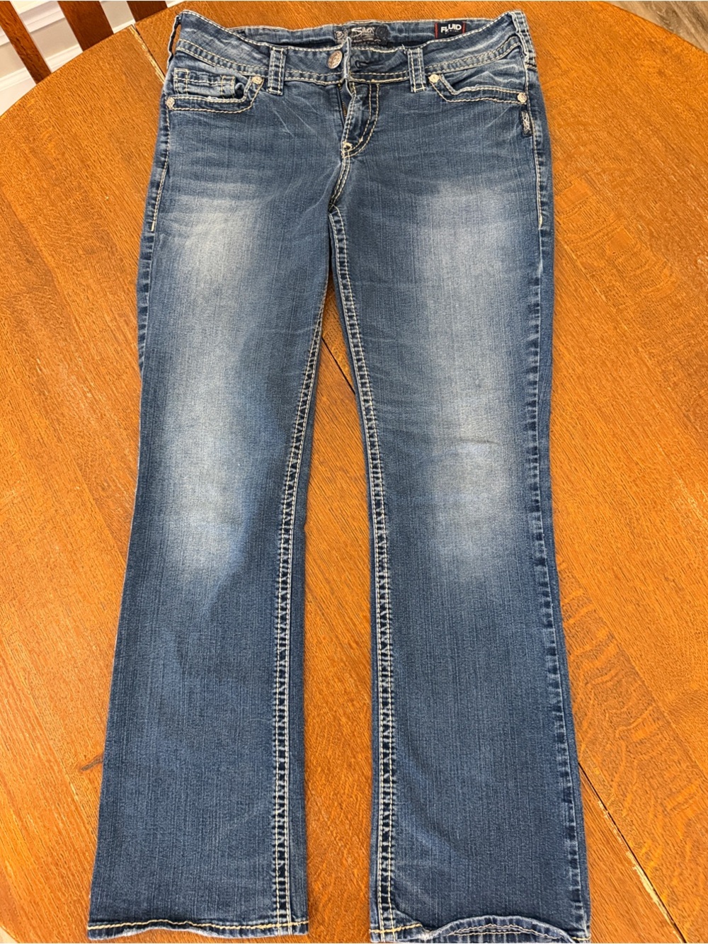 Silver Jeans Medium Blue Bootcut Jeans